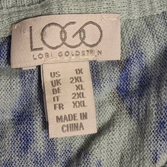 LOGO sweater tunic Size 1X - Picture 6 of 8